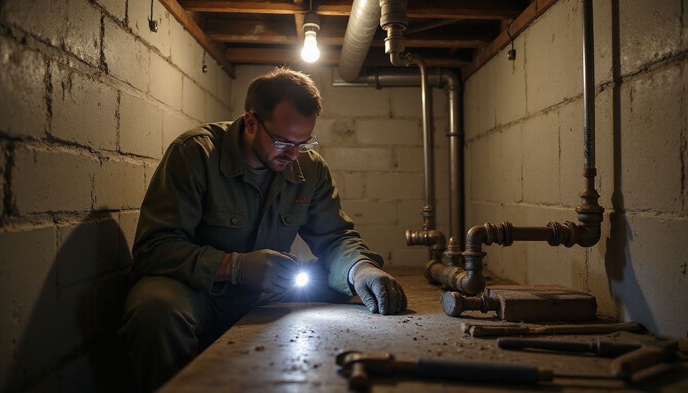 Repairing a gas pipe